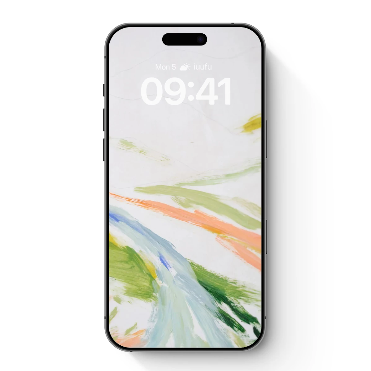 Abstract Brushstroke Symphony