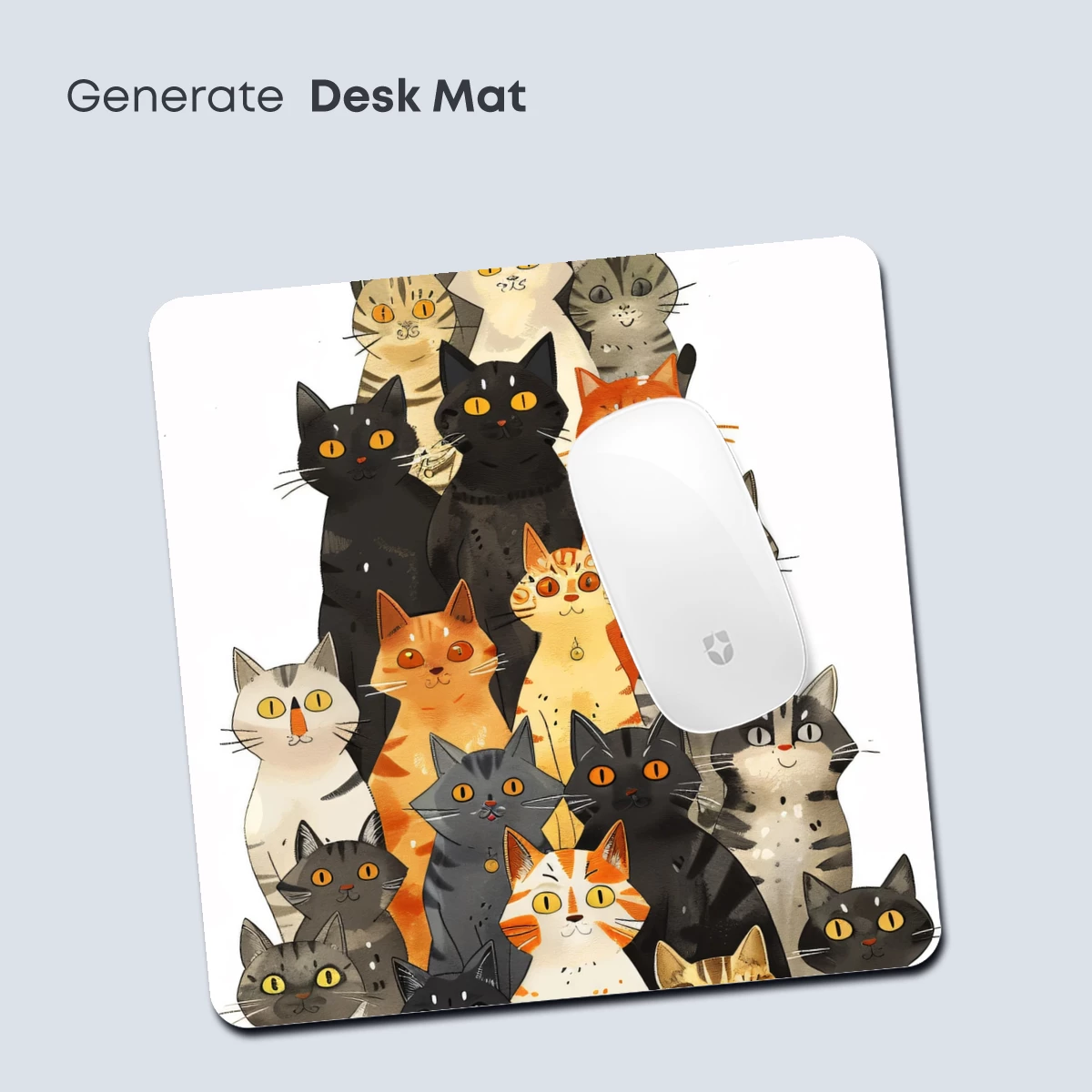 Feline Pyramid: A Whimsical Gathering of Cats - Image 4