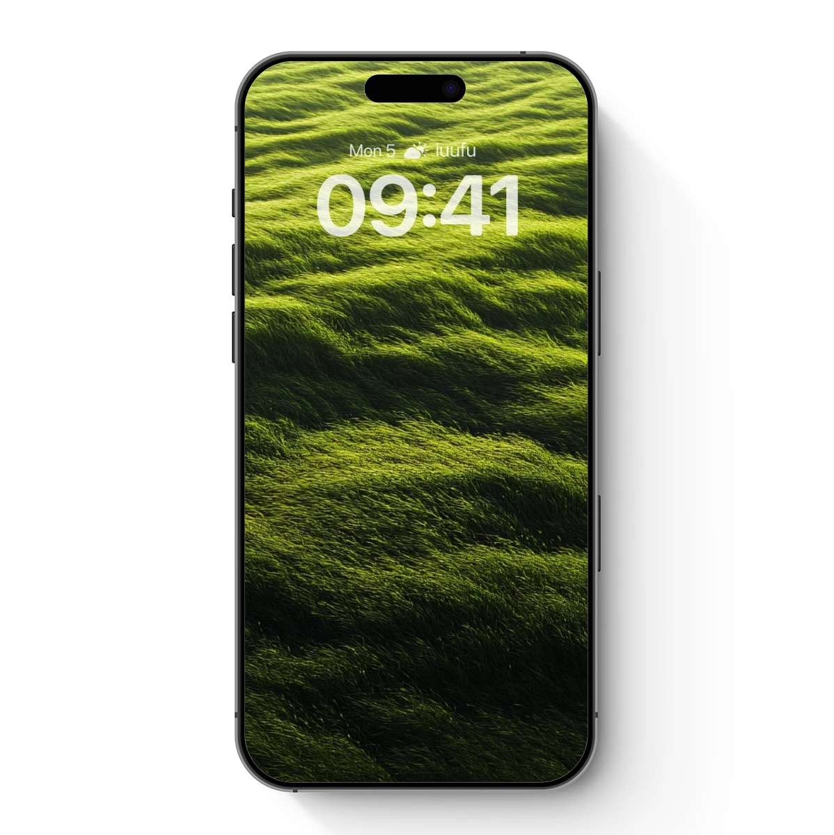 Ethereal Wanderer in Verdant Waves