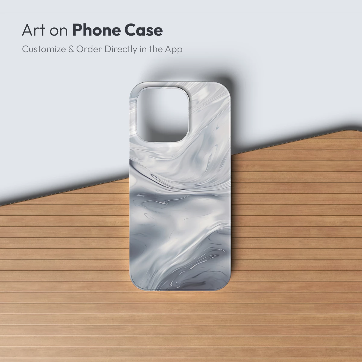 Ethereal Silver Swirls: A Dance of Light and Shadow - Image 3