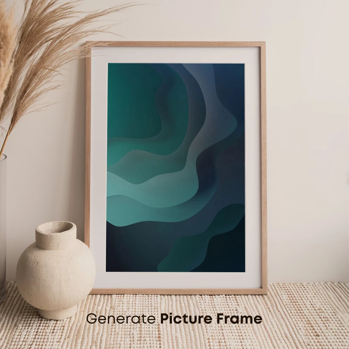 Fluid Depths: Abstract Ocean Waves - Image 7