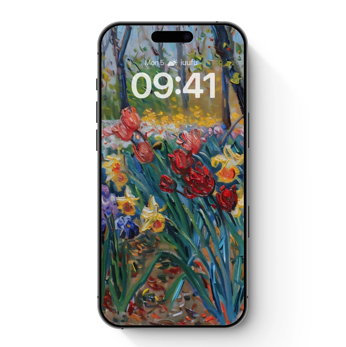 Impressionist Spring Symphony: Tulips and Daffodils Ablaze
