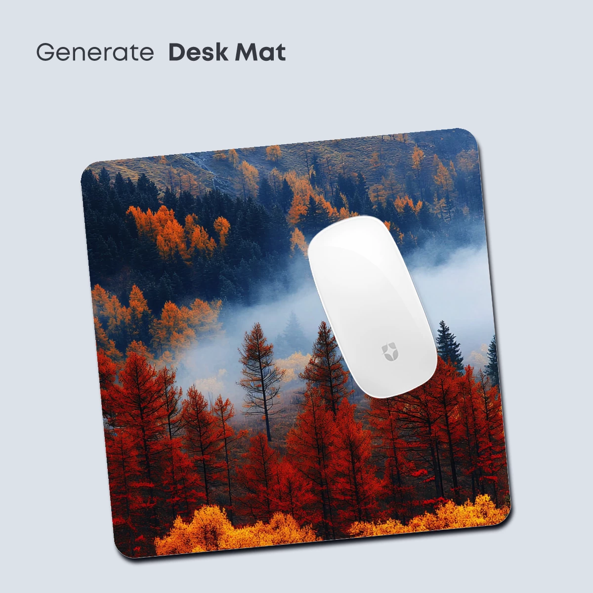 Autumn Mist Over Golden Forest - Image 4