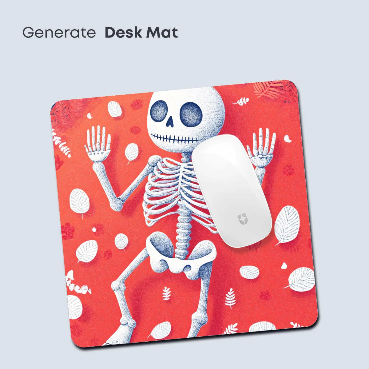Dancing Skeleton in Autumn Bliss - Image 4