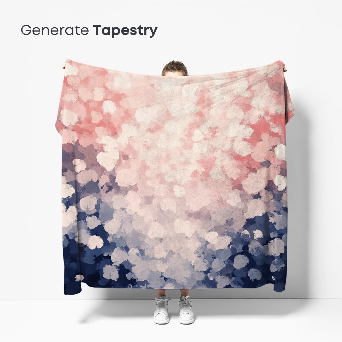 Dawn's Whisper: Abstract Gradient Blooms - Image 5