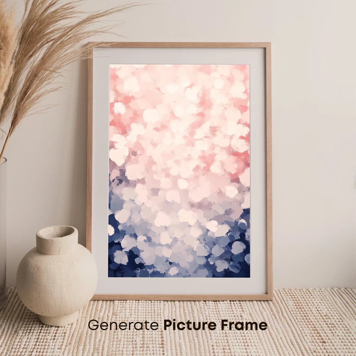 Dawn's Whisper: Abstract Gradient Blooms - Image 7