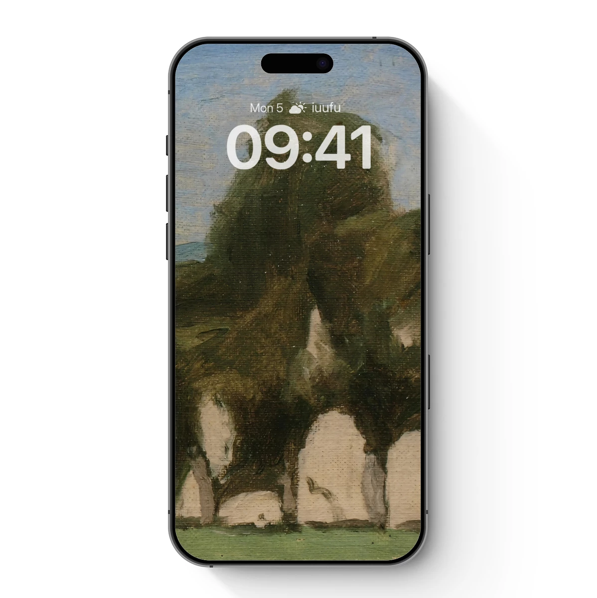 Impressionist Grove: Whispering Trees in Harmony