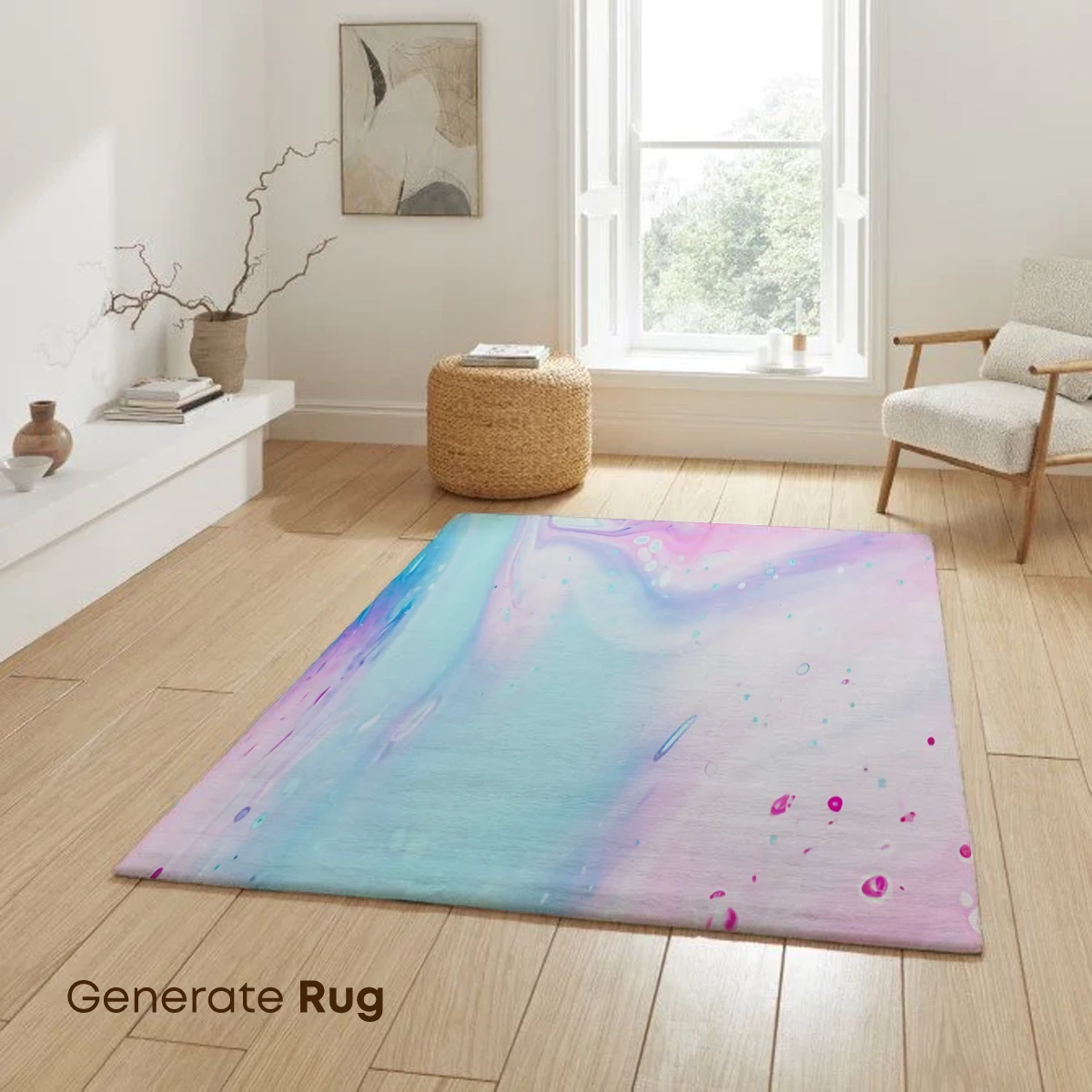 Pastel Swirl Symphony: Abstract Fluid Art - Image 6