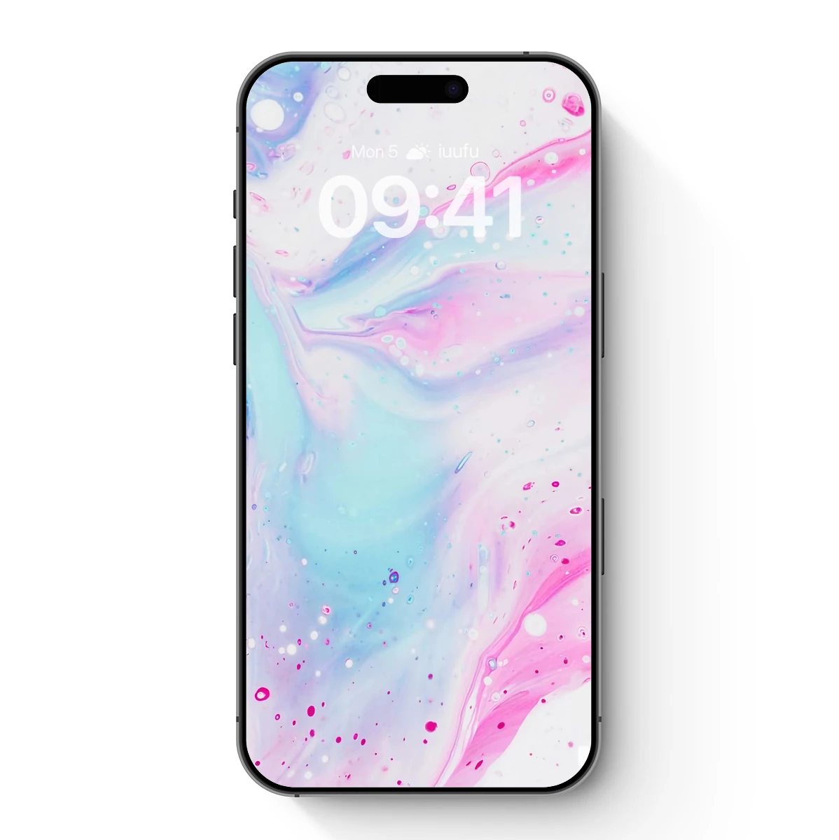 Pastel Swirl Symphony: Abstract Fluid Art