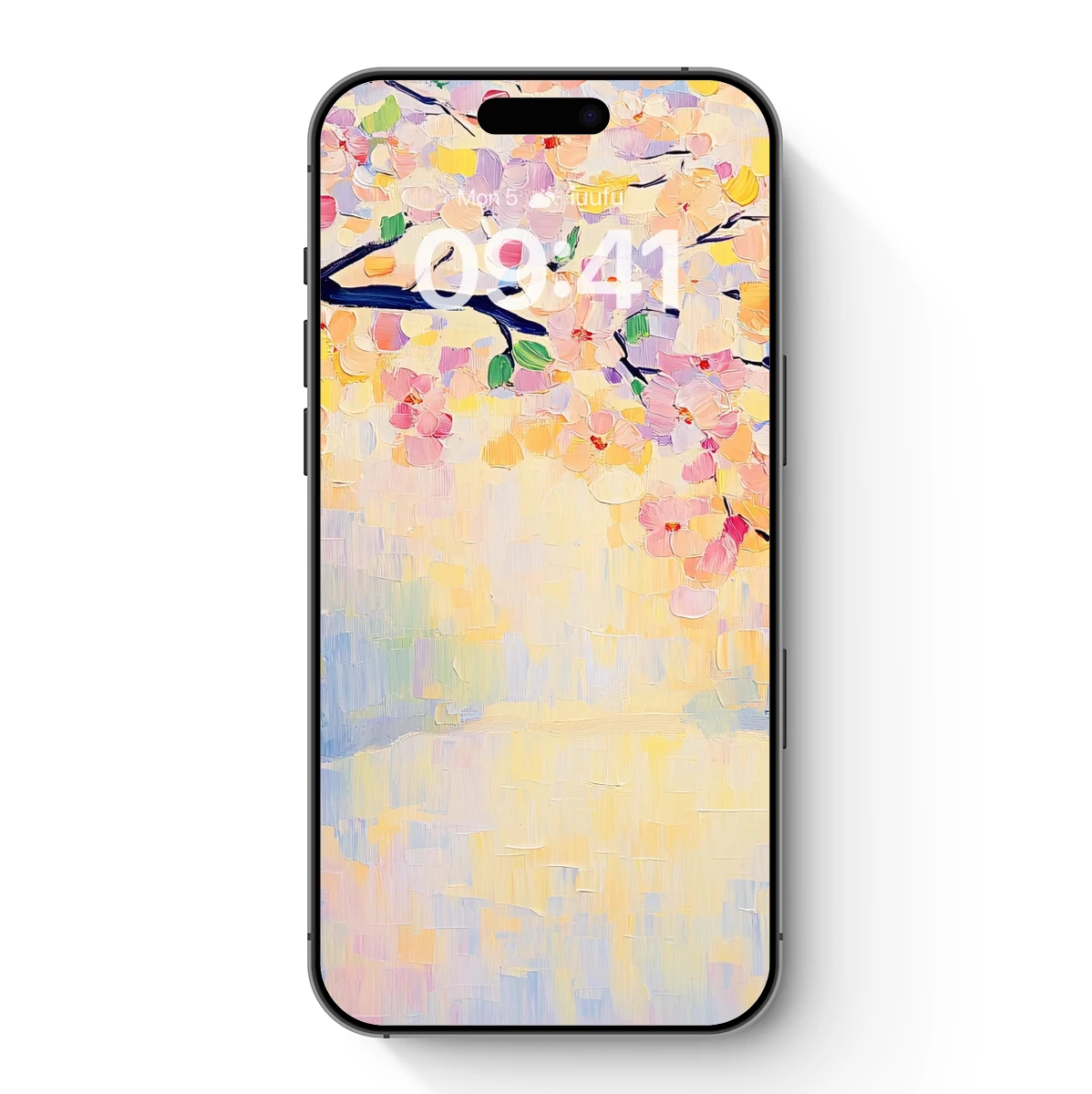 Impressionist Cherry Blossoms: Spring's Palette Symphony