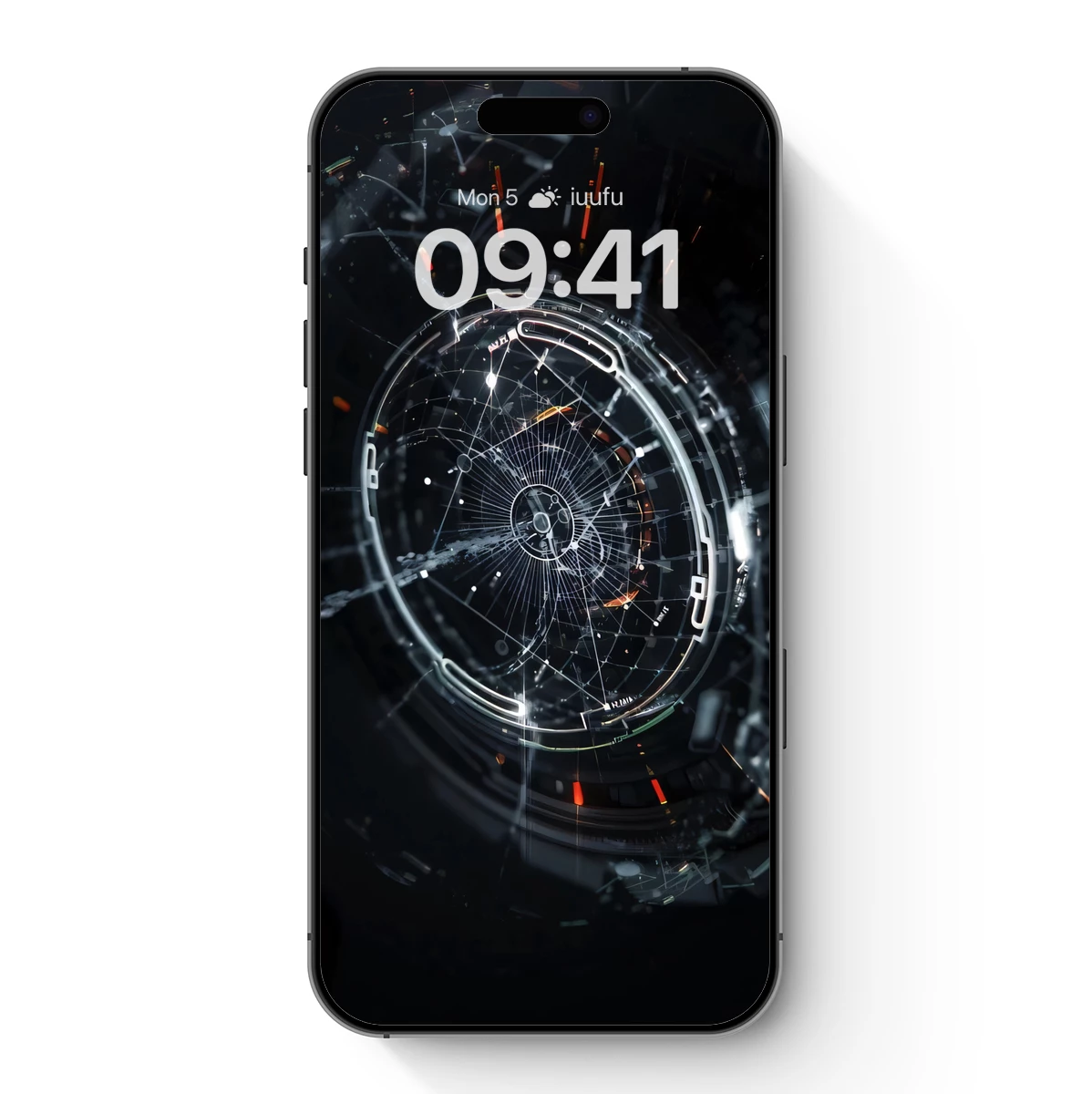 Futuristic Spiderweb Nexus