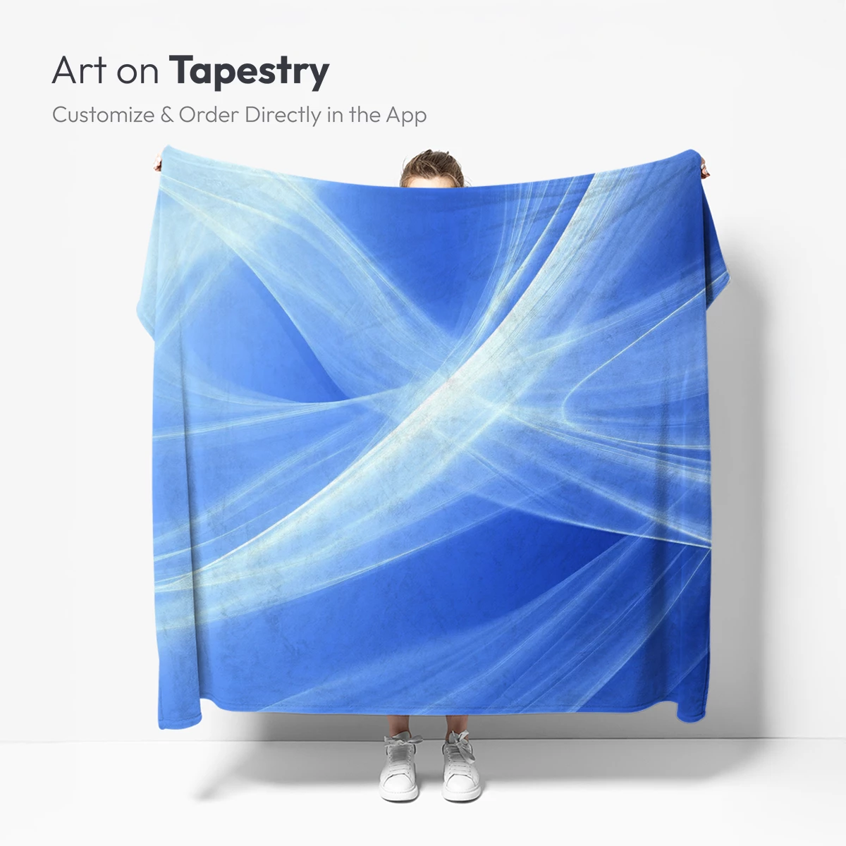 Ethereal Blue Whispers: Abstract Flow Dynamics - Image 5