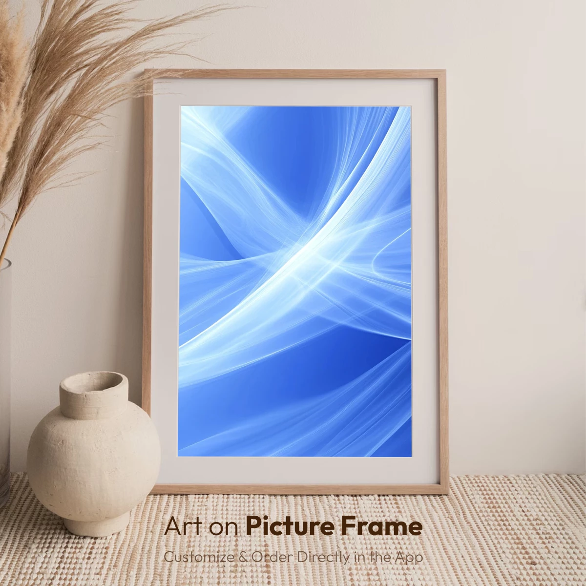 Ethereal Blue Whispers: Abstract Flow Dynamics - Image 7