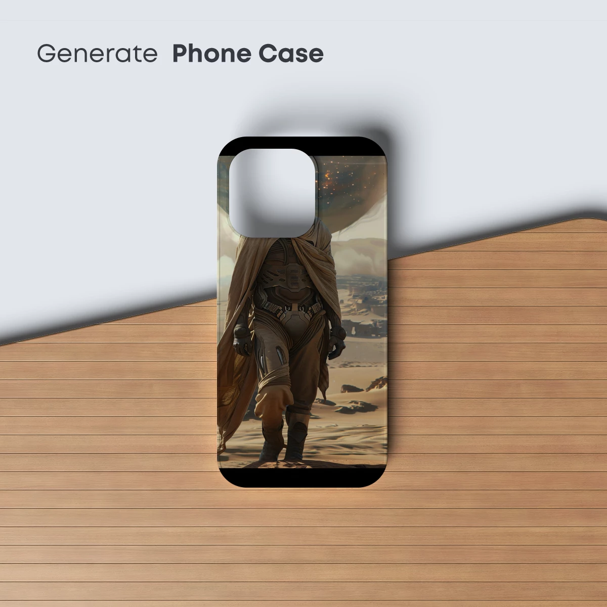 Desert Warrior Under Twin Moons - Image 3