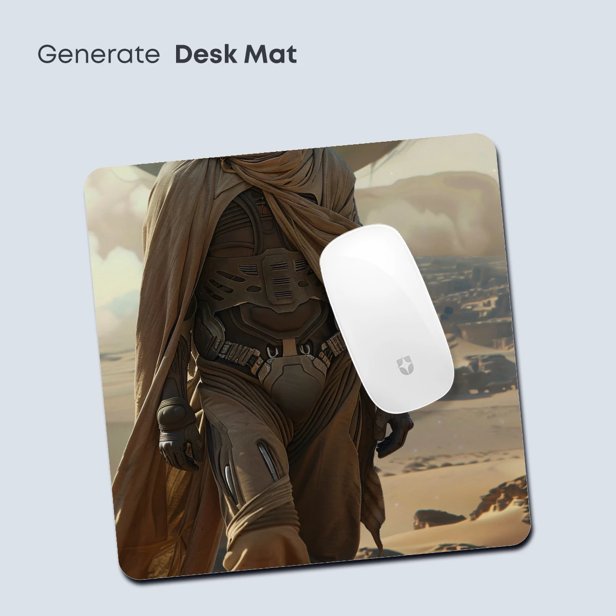 Desert Warrior Under Twin Moons - Image 4