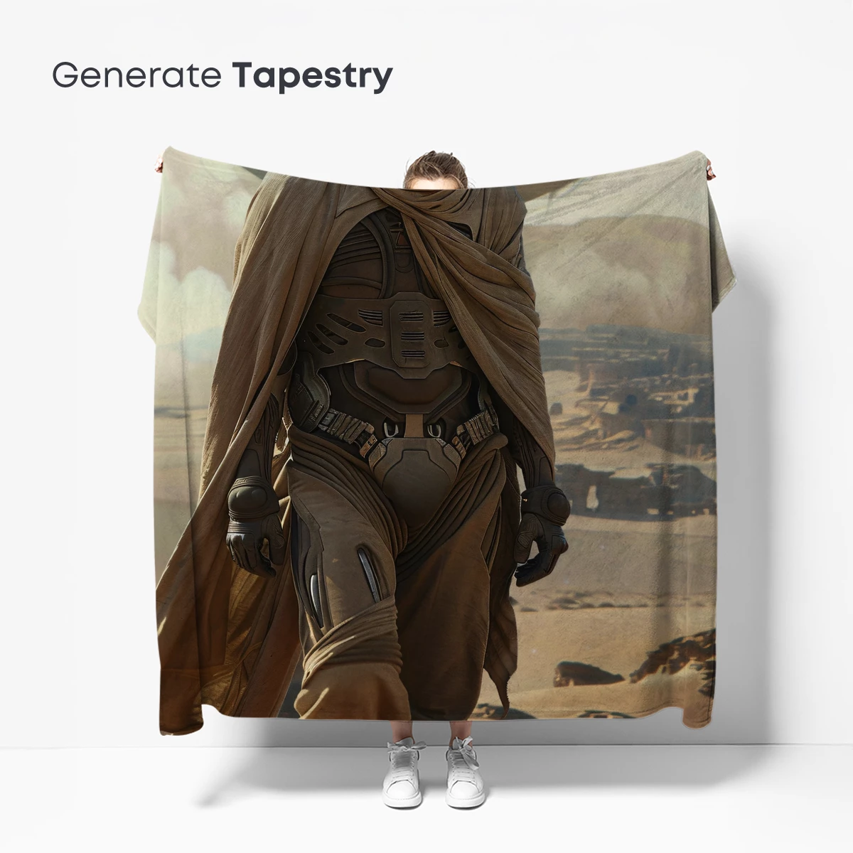 Desert Warrior Under Twin Moons - Image 5