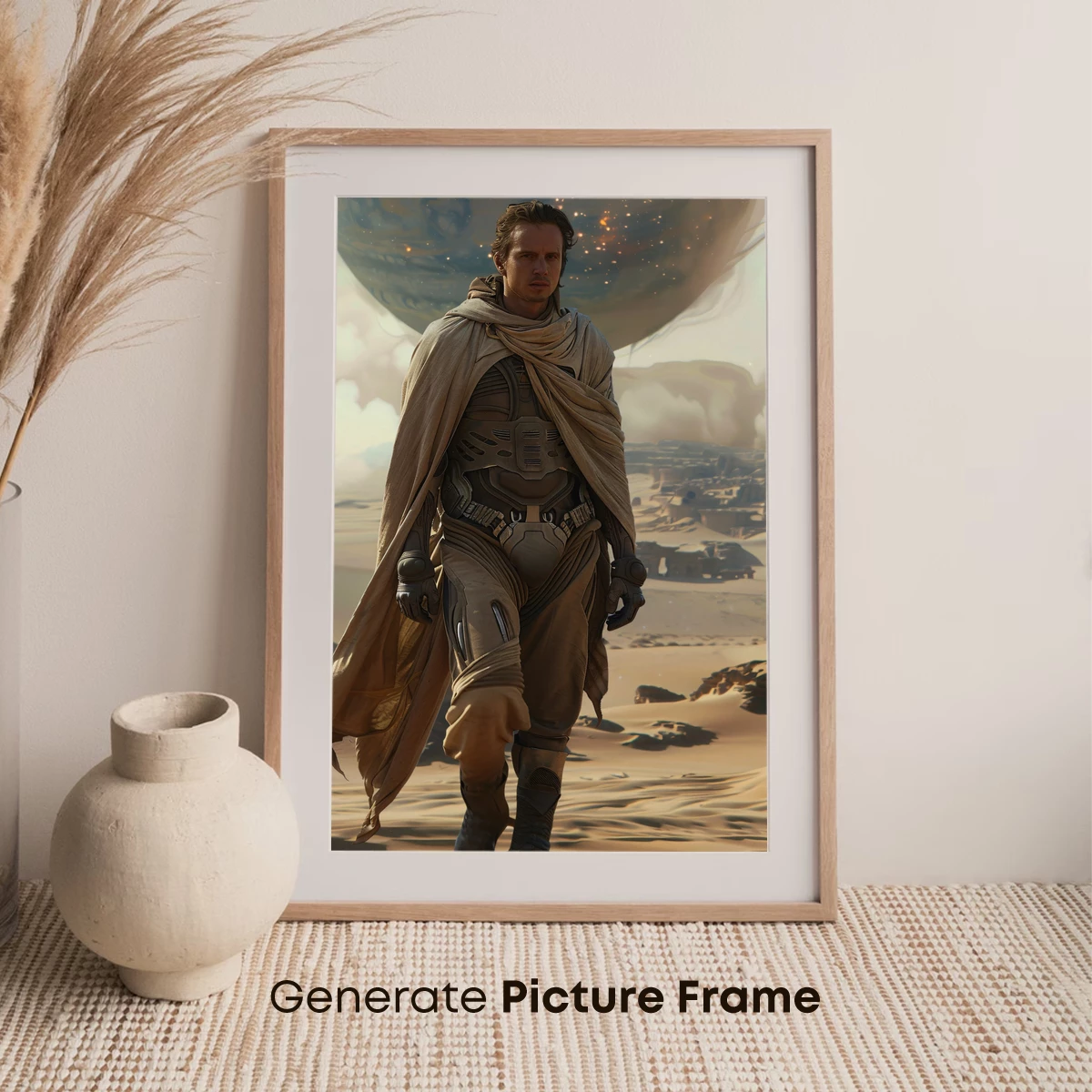 Desert Warrior Under Twin Moons - Image 7