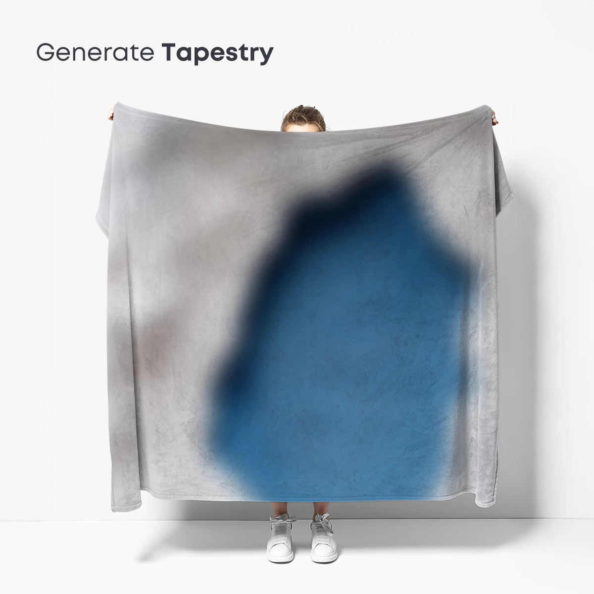 Ethereal Abyss: A Blur of Blue and White - Image 5