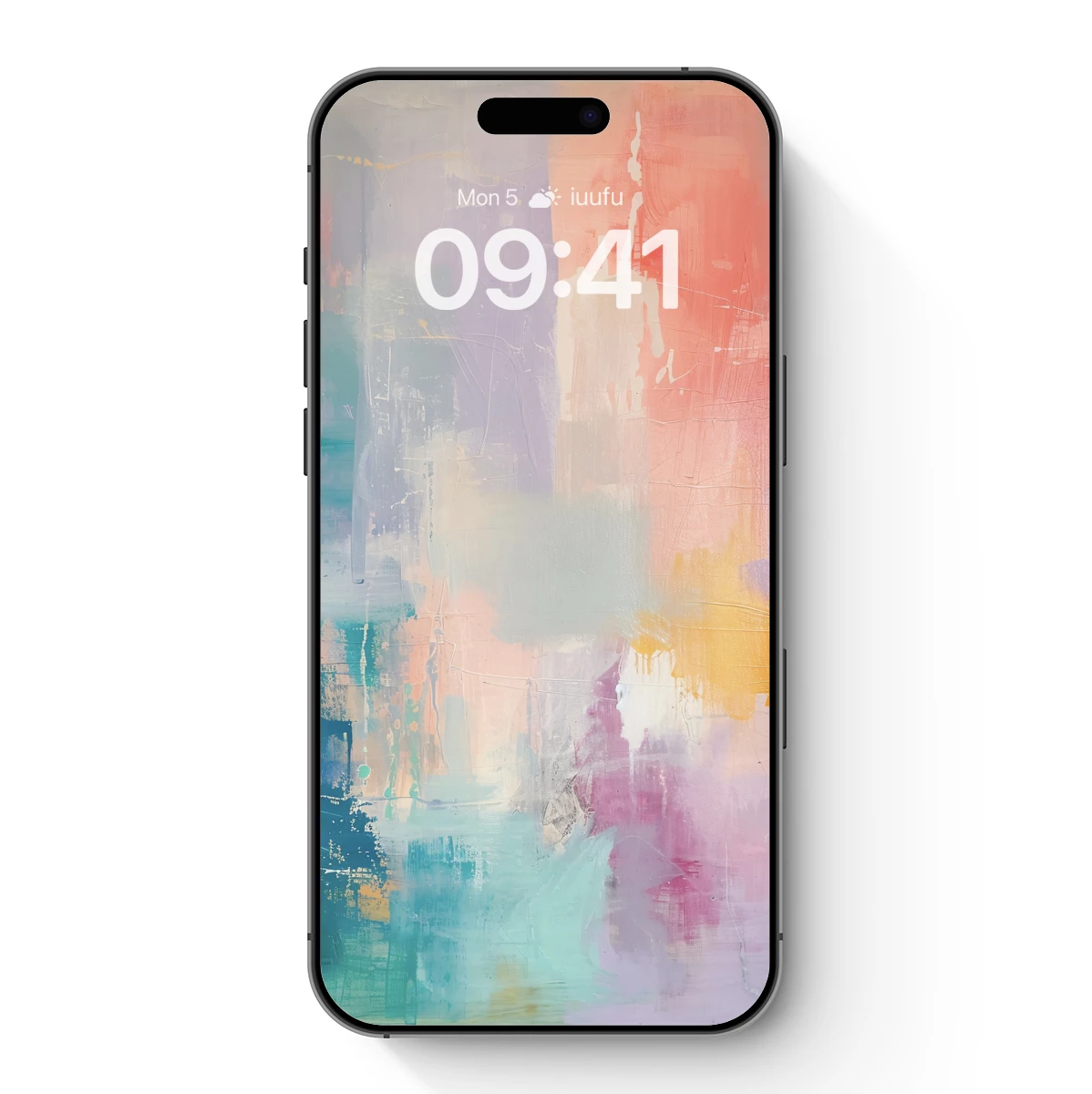 Abstract Symphony in Pastel Hues