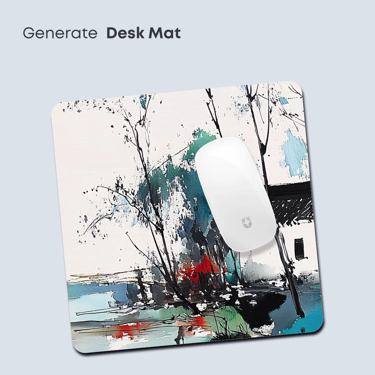 Abstract Watercolor Reflections - Image 4