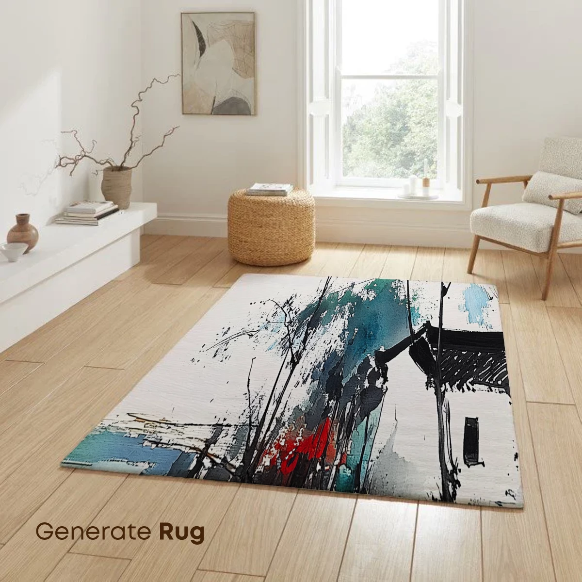 Abstract Watercolor Reflections - Image 6