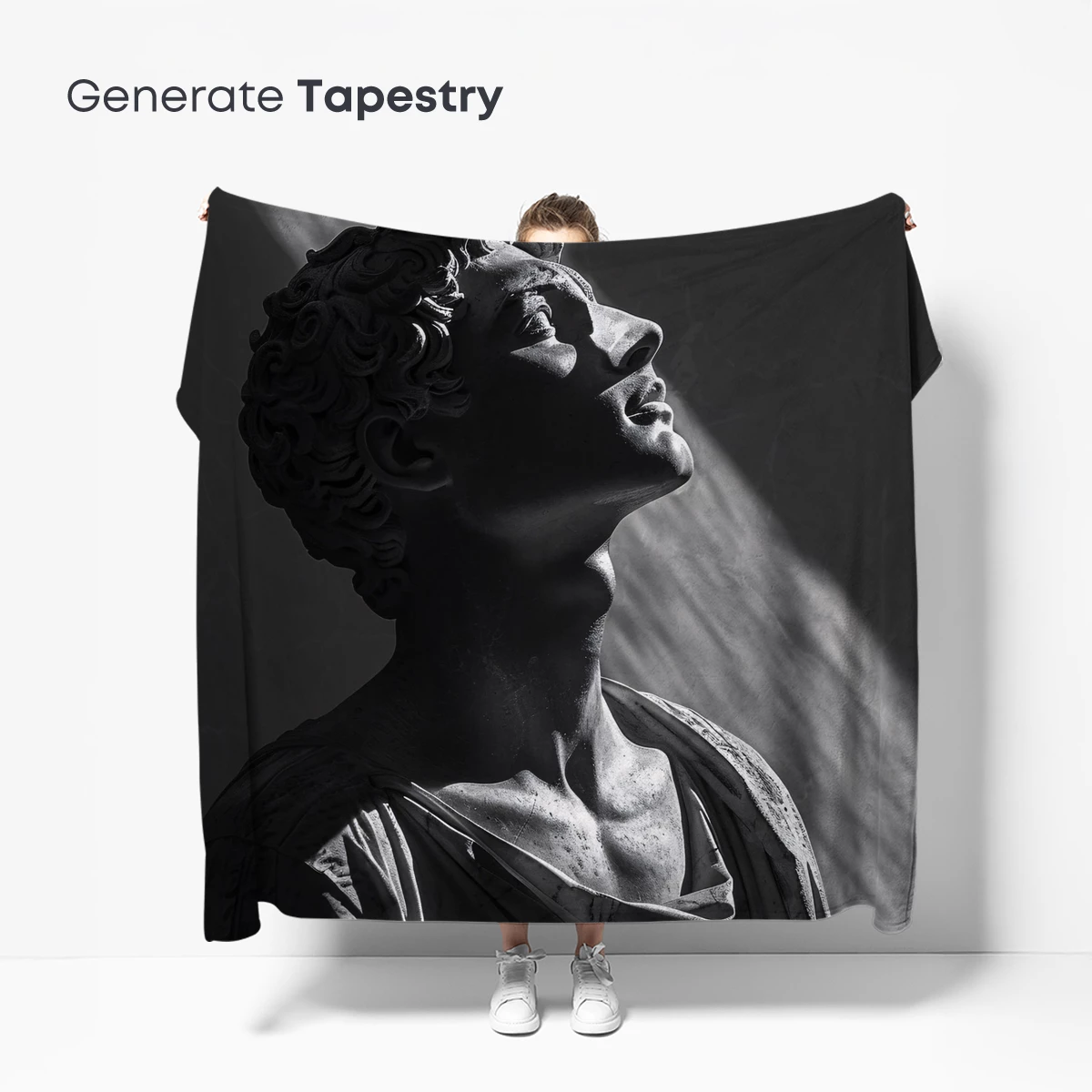 Eternal Gaze: Sculpted in Light and Shadow - Image 5