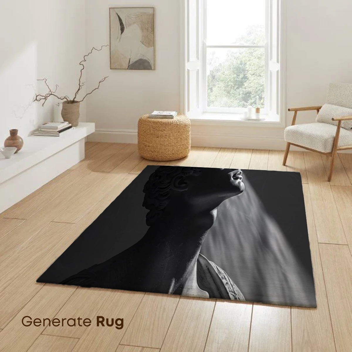 Eternal Gaze: Sculpted in Light and Shadow - Image 6