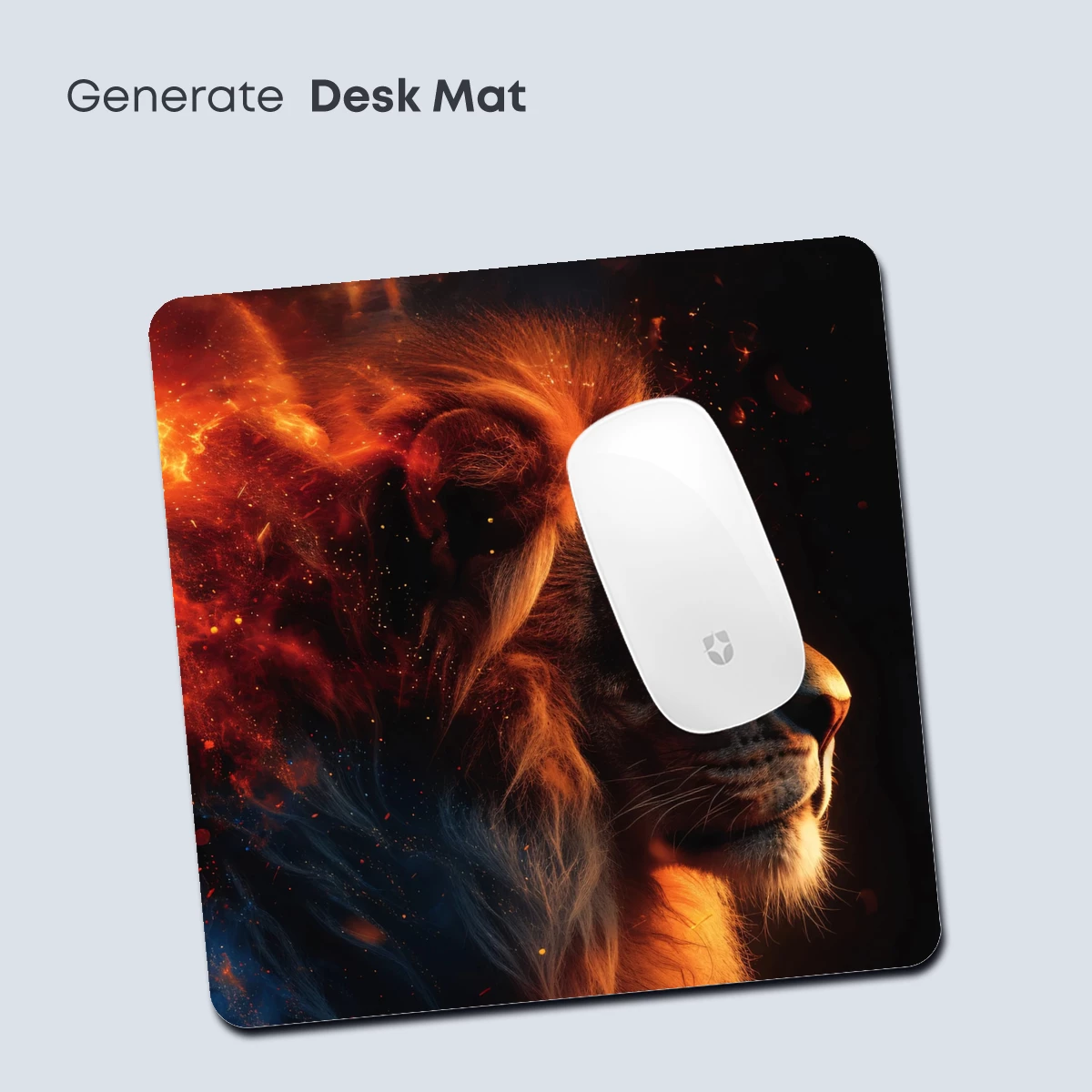 Flaming Lion: Mythic Majesty in Fire and Smoke - Image 4