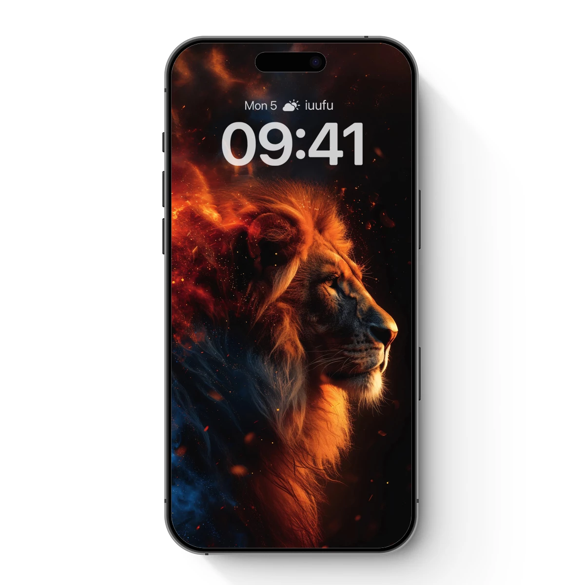 Flaming Lion: Mythic Majesty in Fire and Smoke