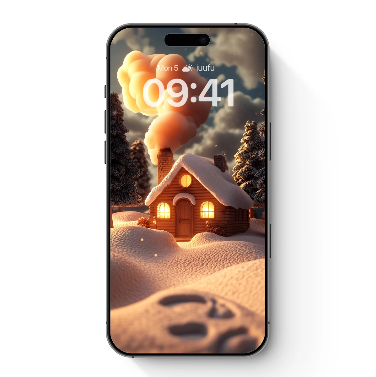 Cozy Cabin in a Winter Wonderland