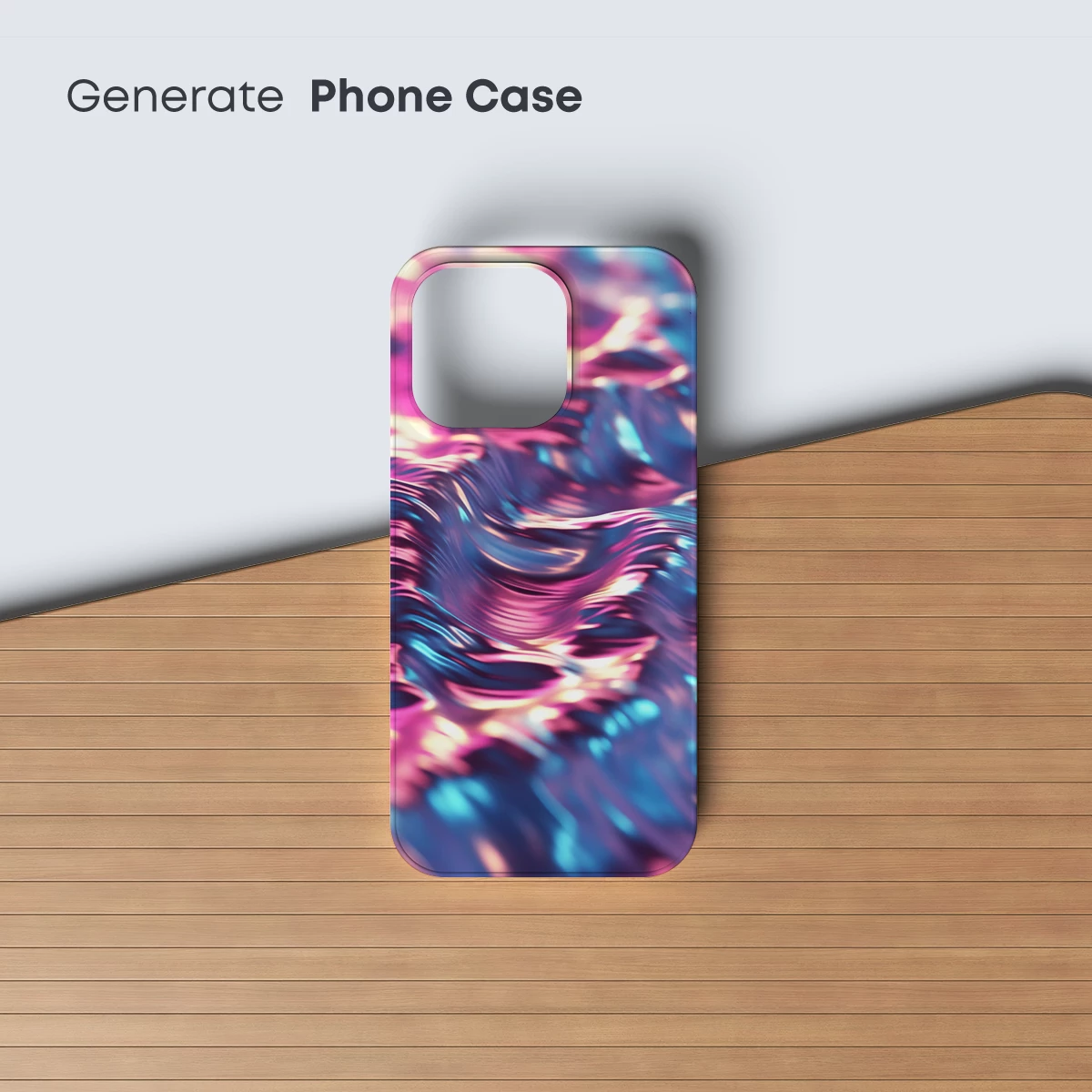 Neon Fluid Waves: Futuristic Abstract Art - Image 3