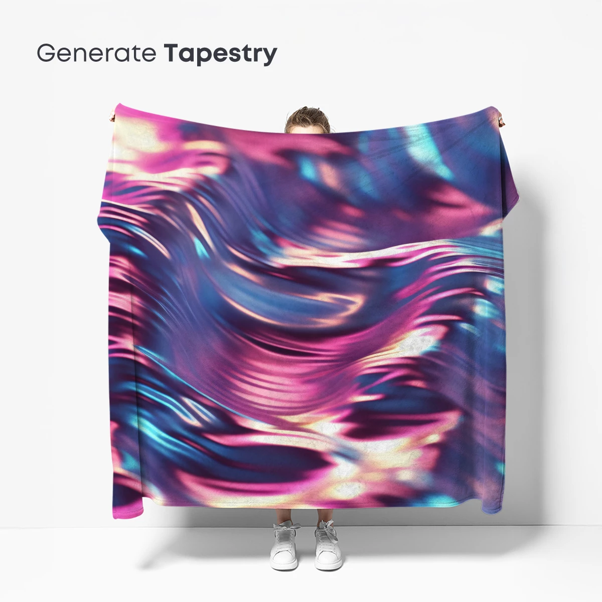 Neon Fluid Waves: Futuristic Abstract Art - Image 5