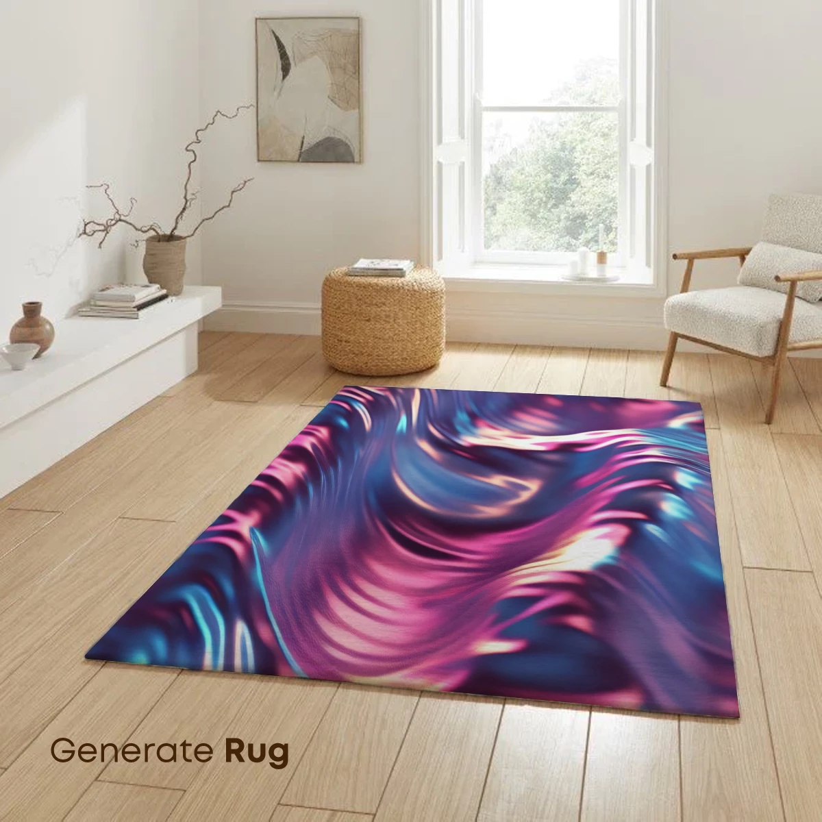 Neon Fluid Waves: Futuristic Abstract Art - Image 6