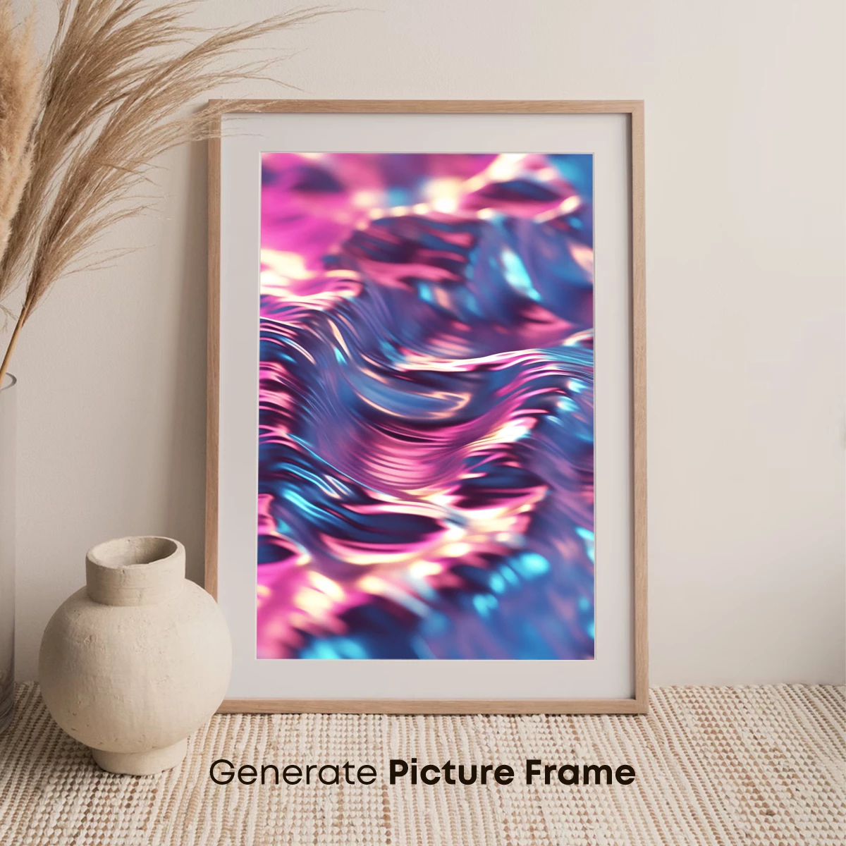 Neon Fluid Waves: Futuristic Abstract Art - Image 7