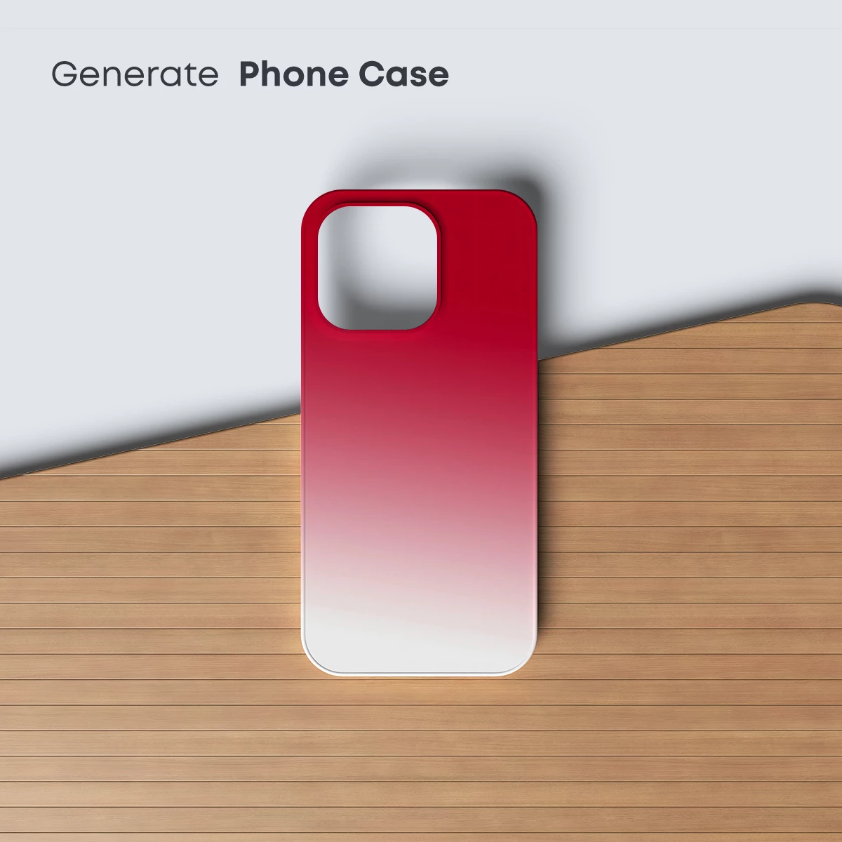 Crimson Gradient Elegance - Image 3