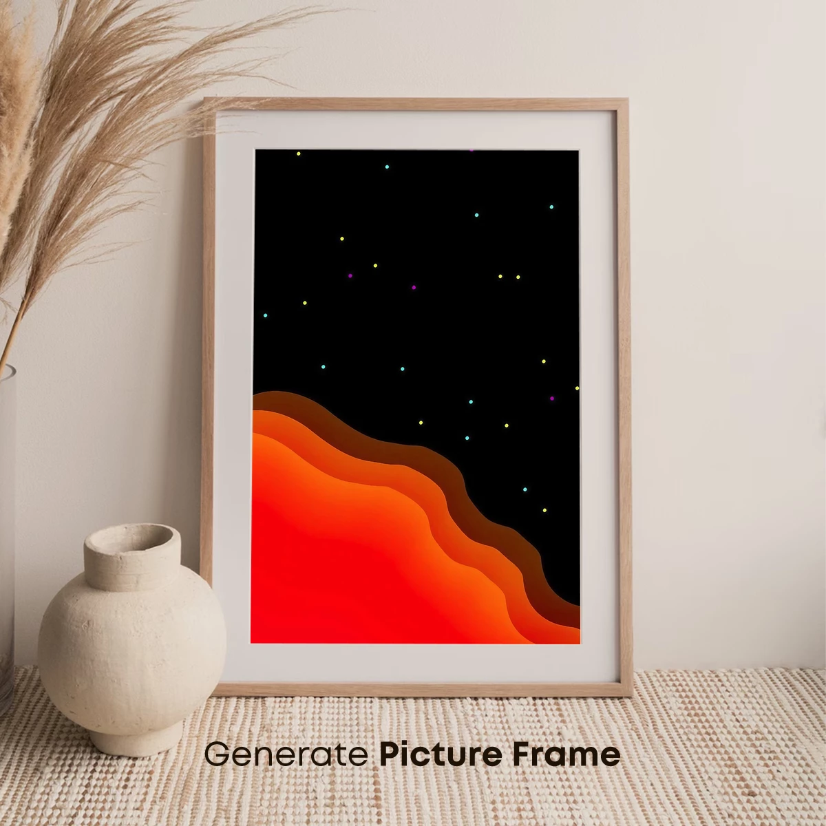 Celestial Flames: A Fusion of Night and Fire - Image 7