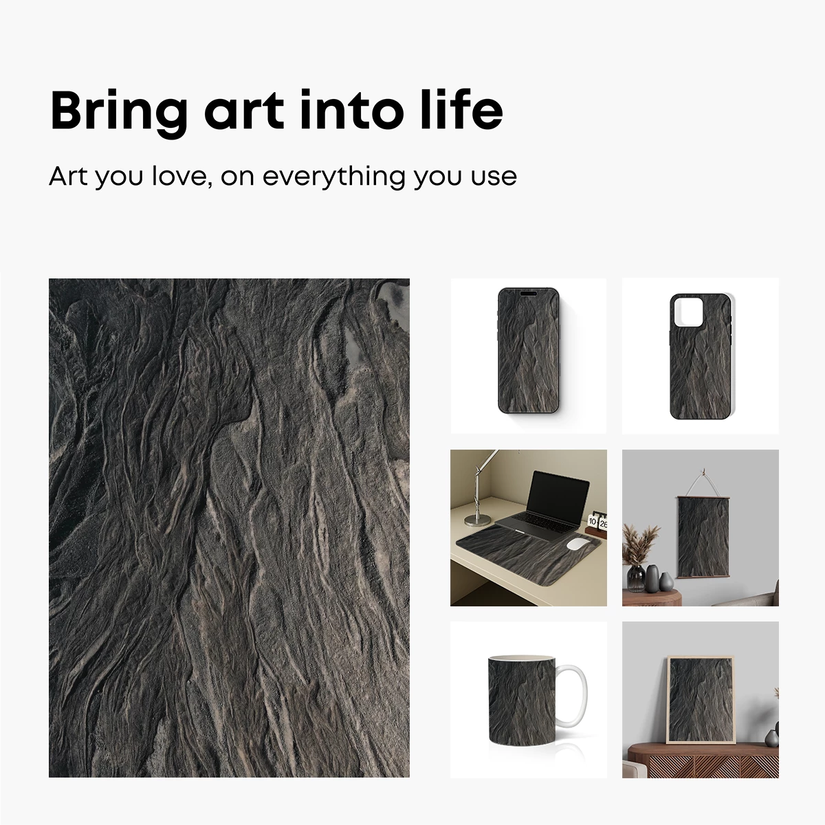 Eternal Sands: A Symphony of Earthly Ripples - Image 2