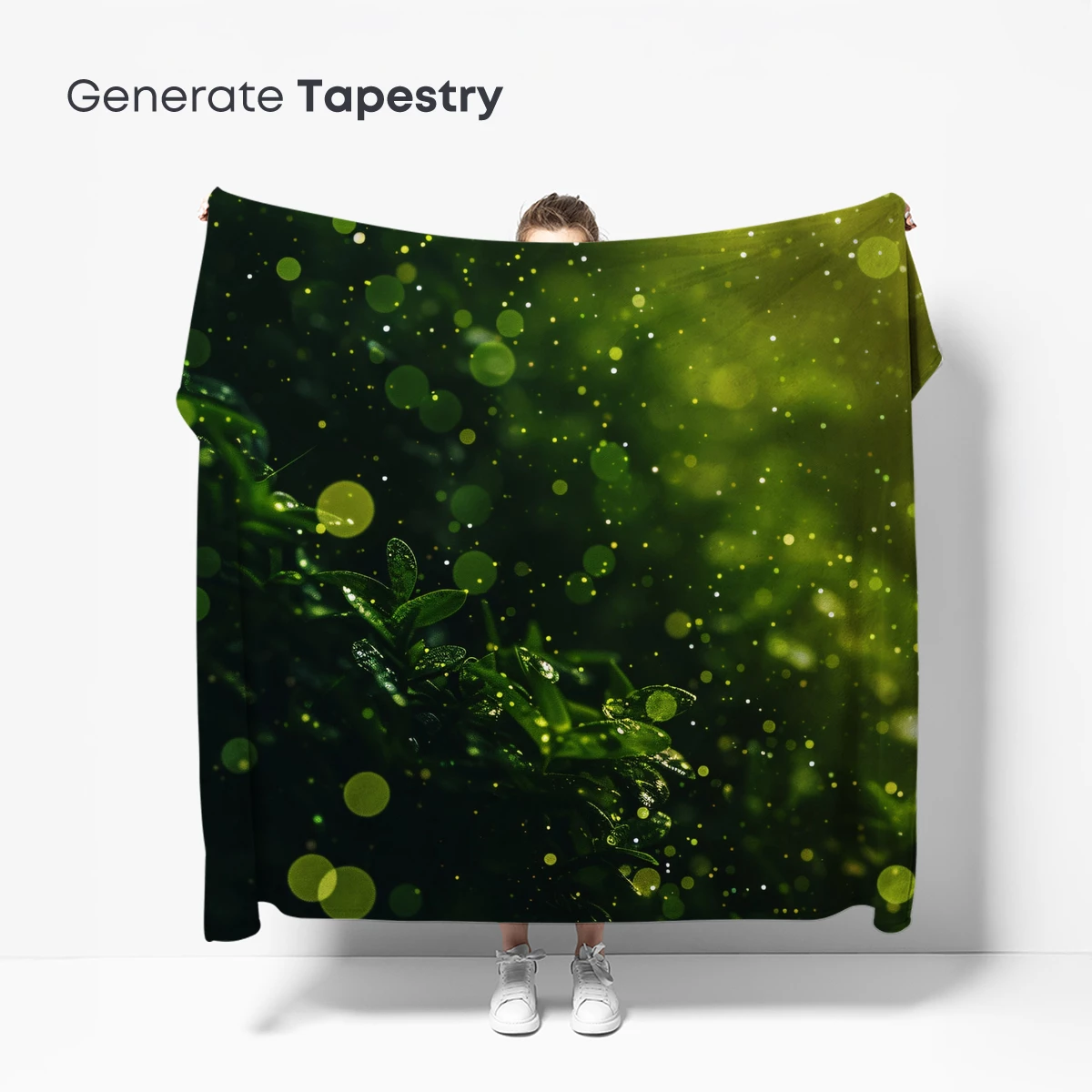 Enchanted Forest Glow: Luminous Greenery - Image 5