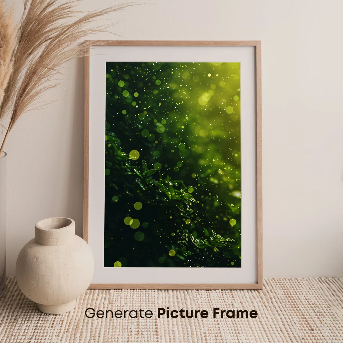 Enchanted Forest Glow: Luminous Greenery - Image 7