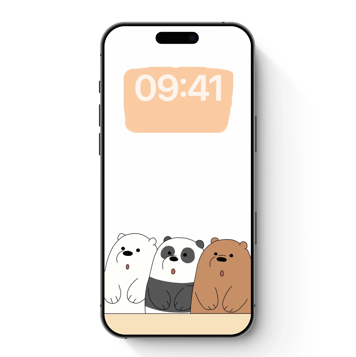 Cute Bears in Curiosity: A Cartoon Trio's Wonder