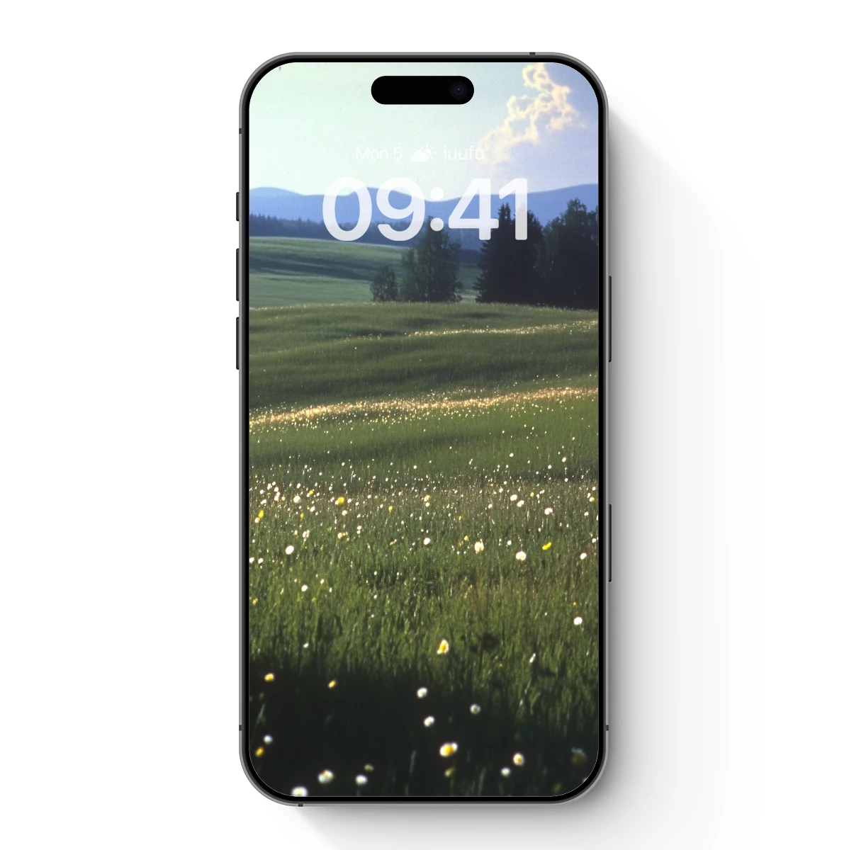 Meadow Symphony: Dandelions and Rolling Hills
