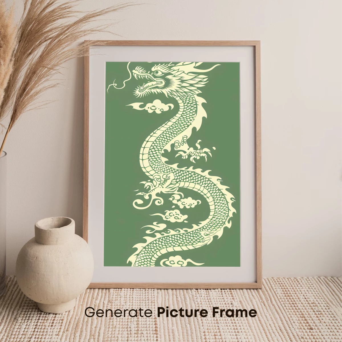 Elegant Serpent: Traditional Dragon Artistry - Image 7