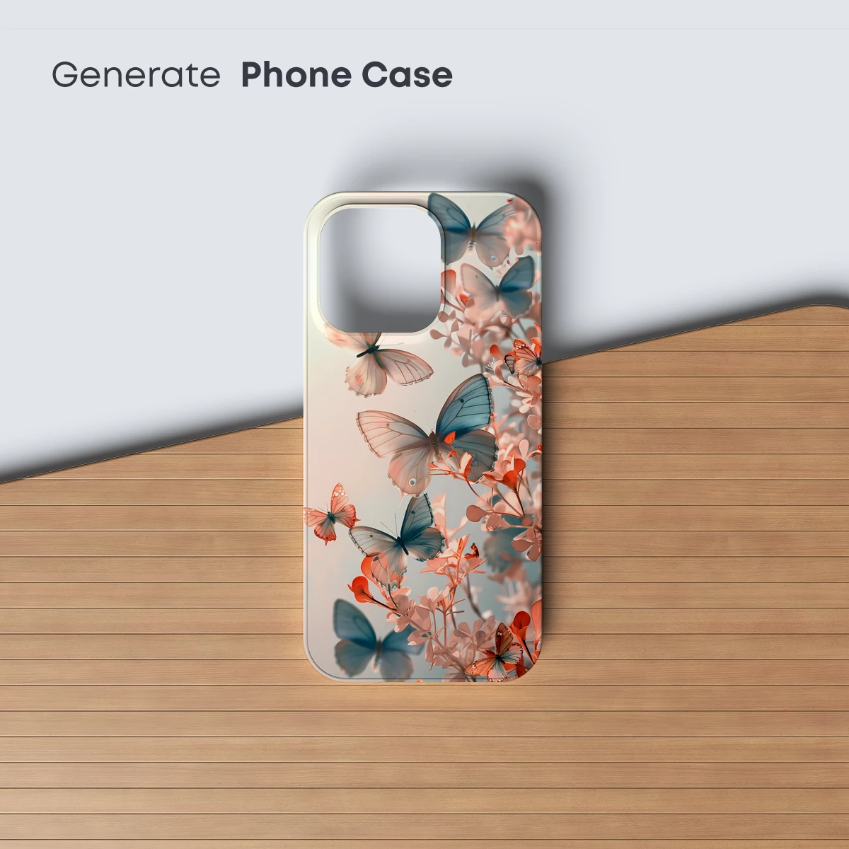 Butterfly Symphony in Pastel Bloom - Image 3