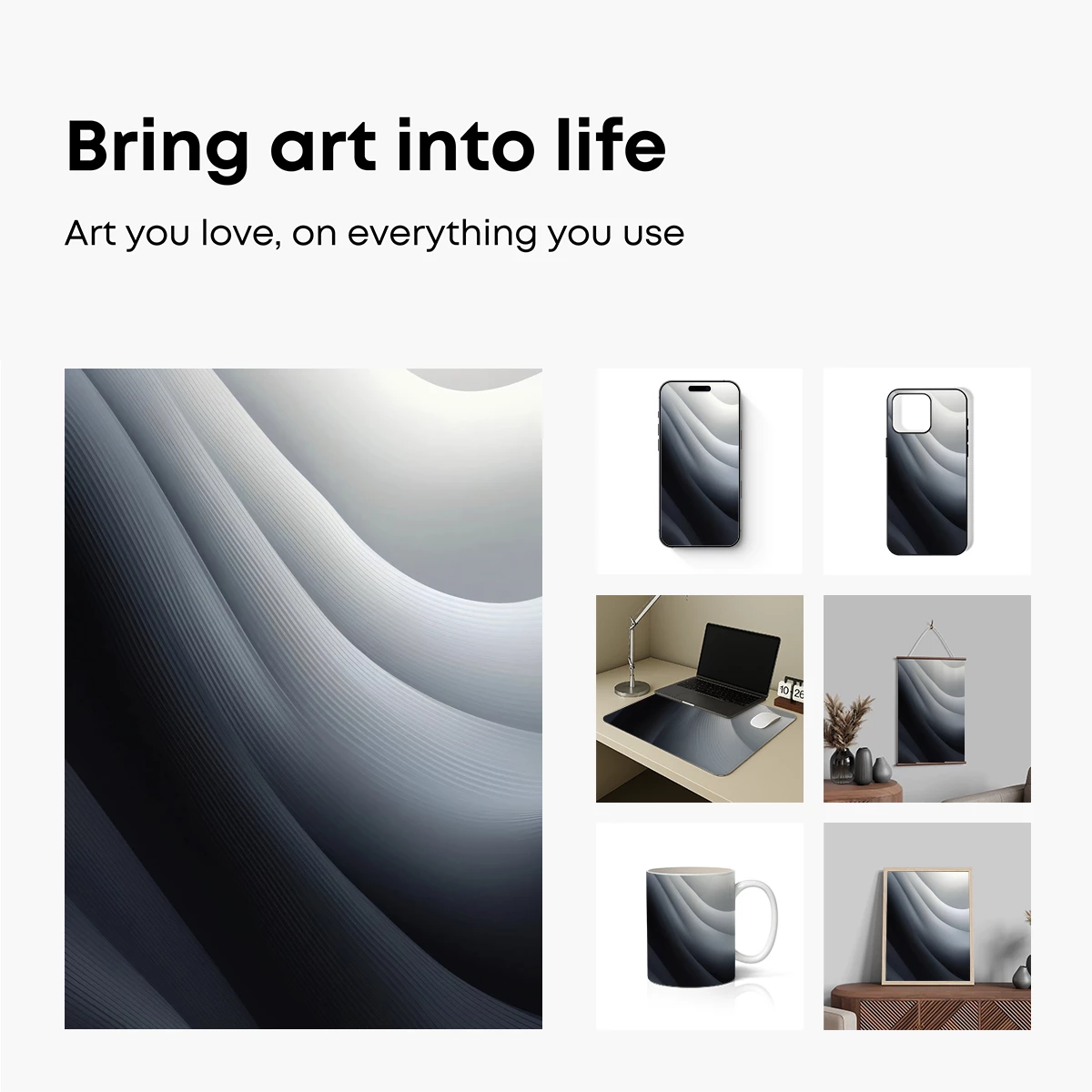 Elegant Strata: A Symphony of Curved Lines - Image 2