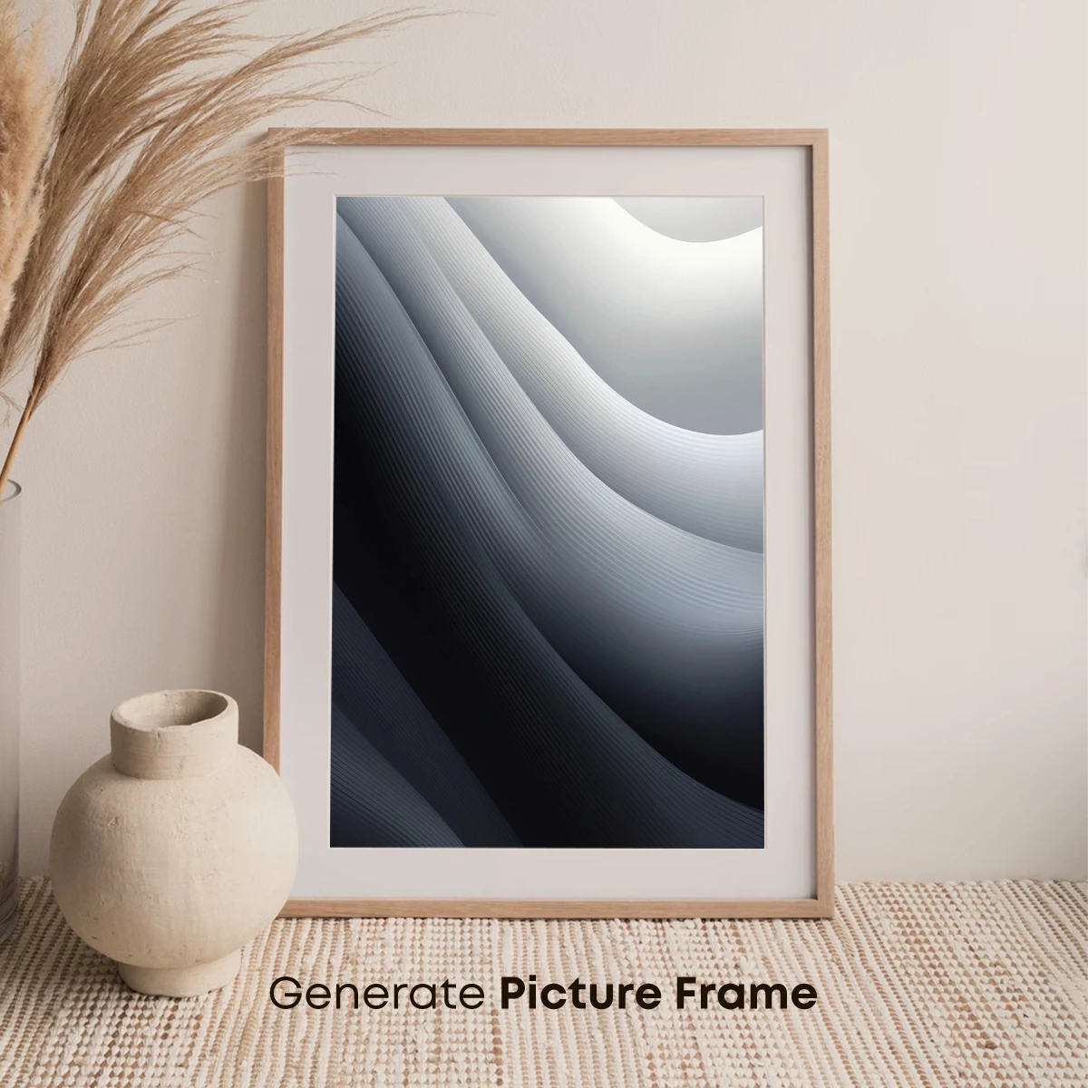 Elegant Strata: A Symphony of Curved Lines - Image 7