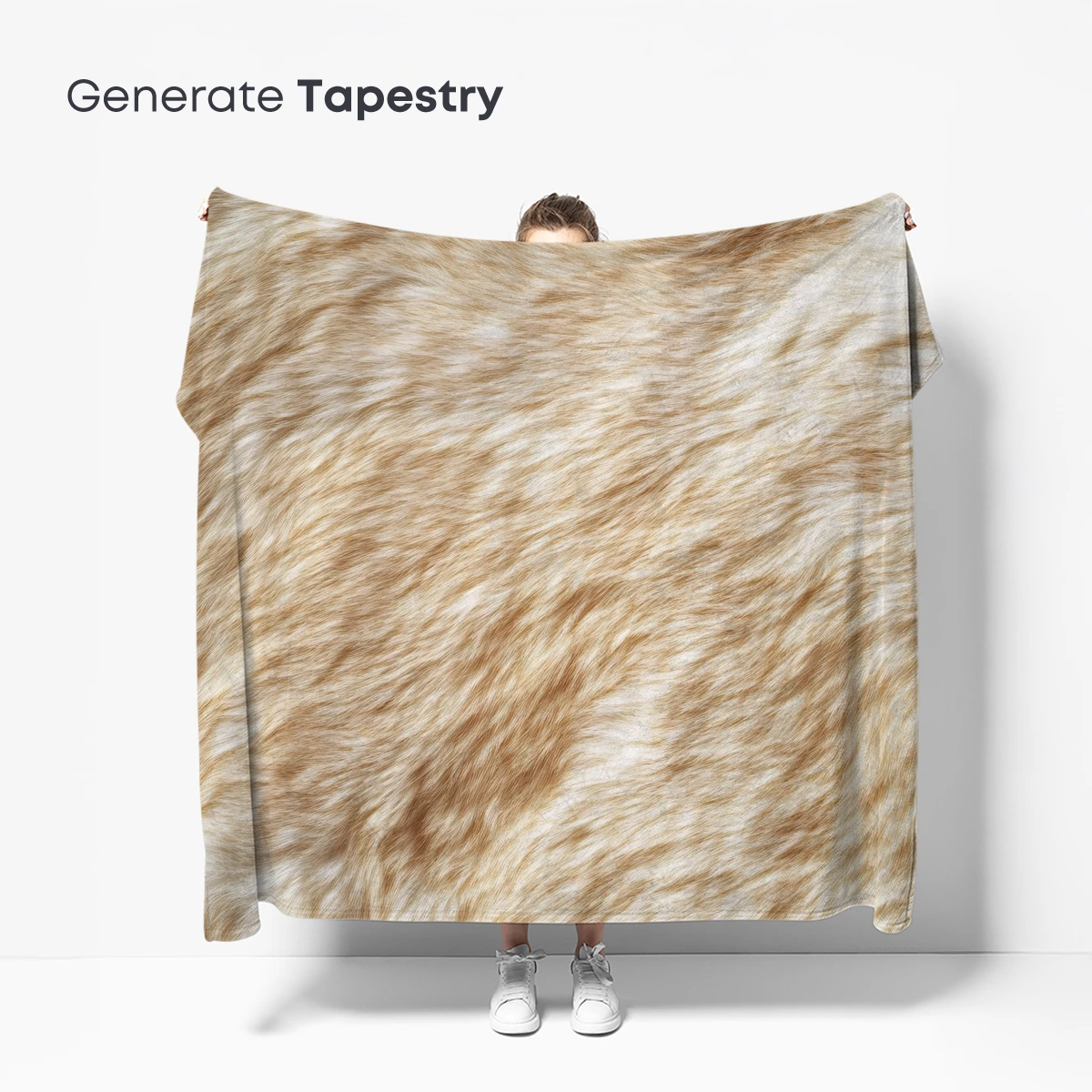 Golden Fur Whispers: Soft Textures in Motion - Image 5