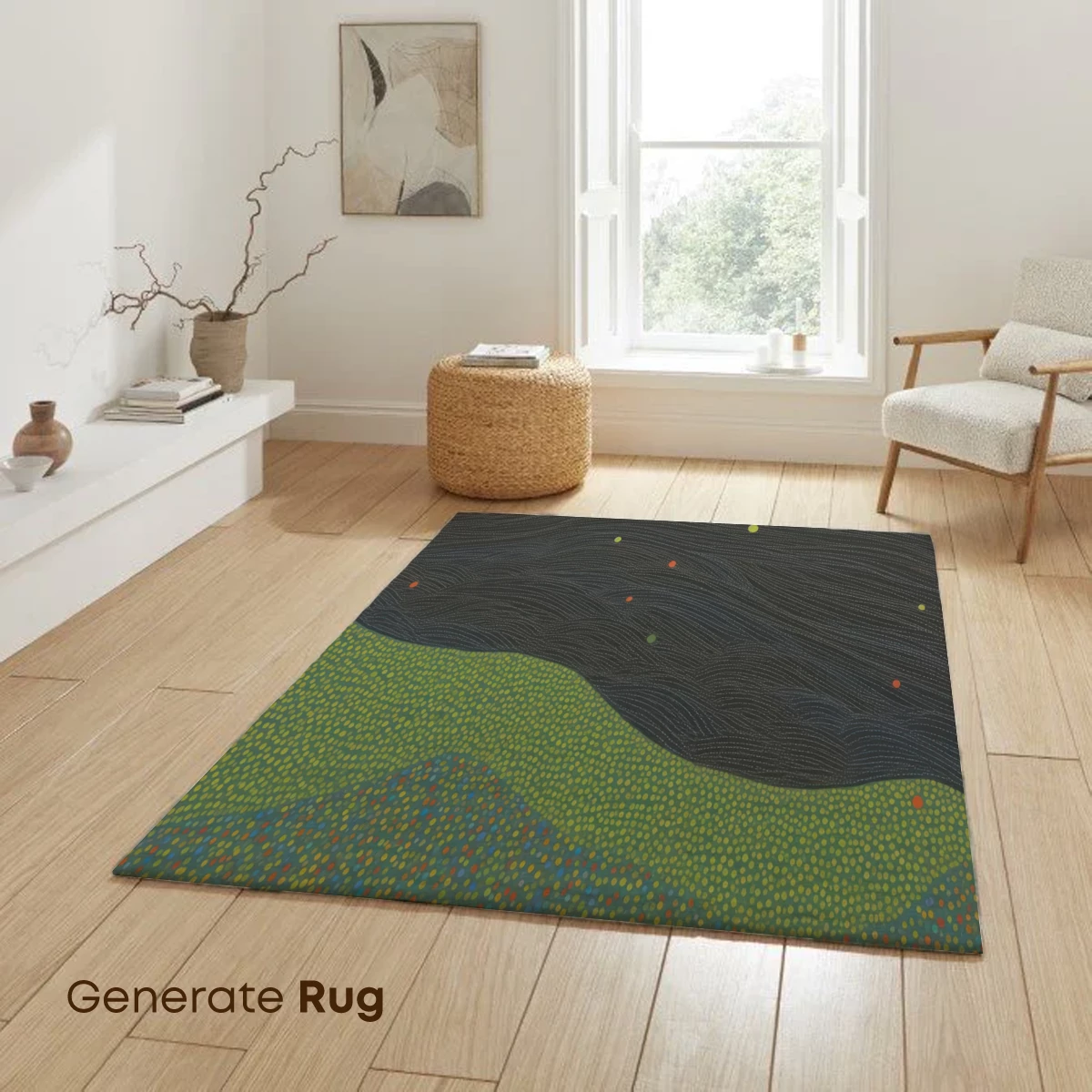 Dot Matrix Horizon: A Pointillist Landscape Odyssey - Image 6