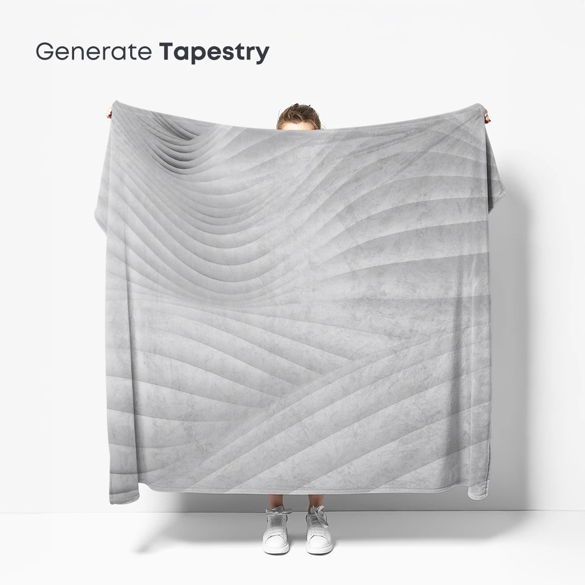 Elegant White Waves: A Sculptural Symphony - Image 5