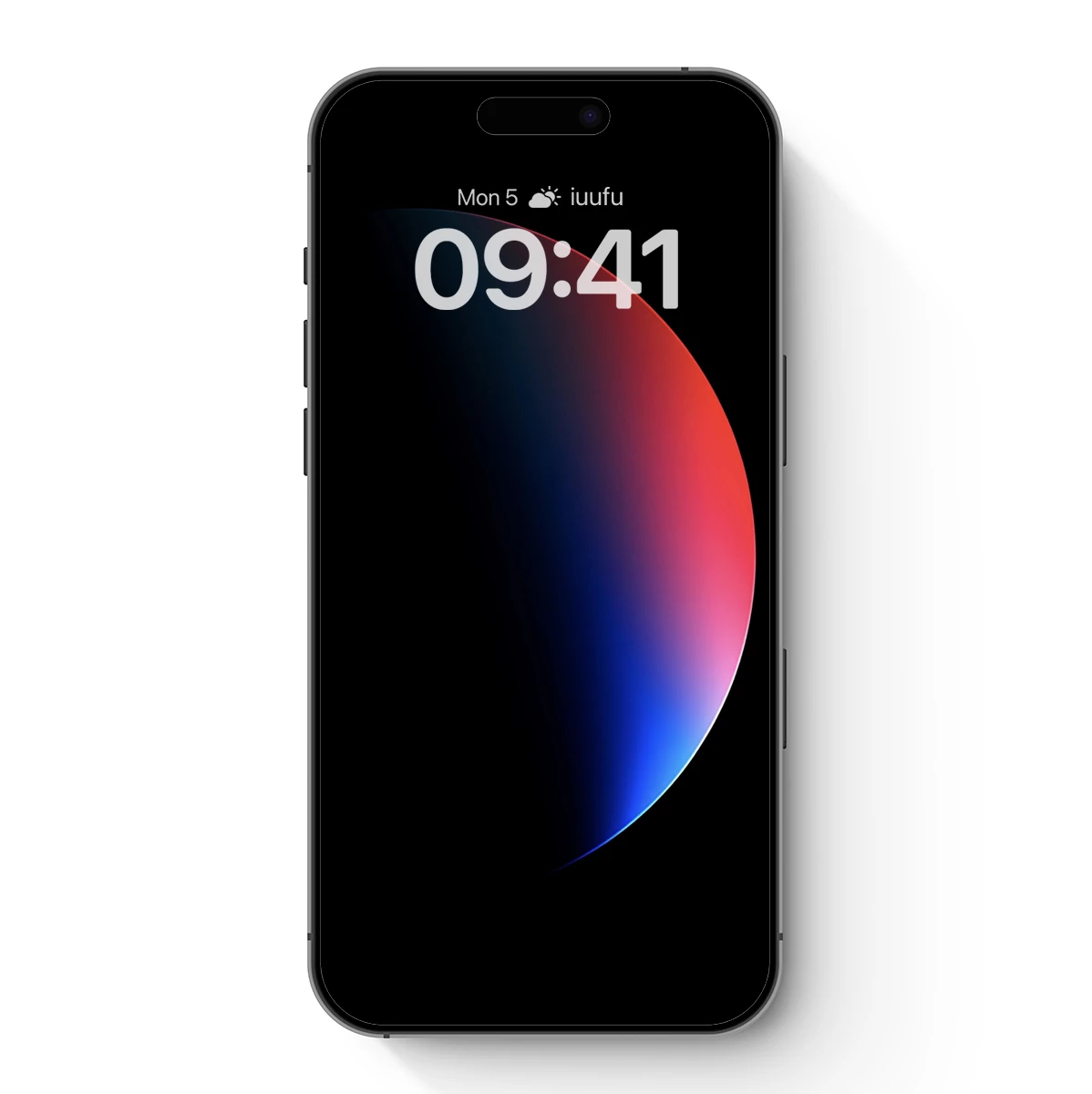 Eclipse of Colors: A Cosmic Crescent