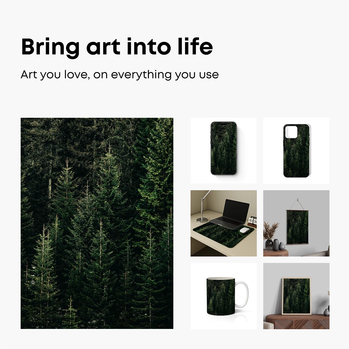 Eternal Forest Canopy: A Verdant Symphony - Image 2